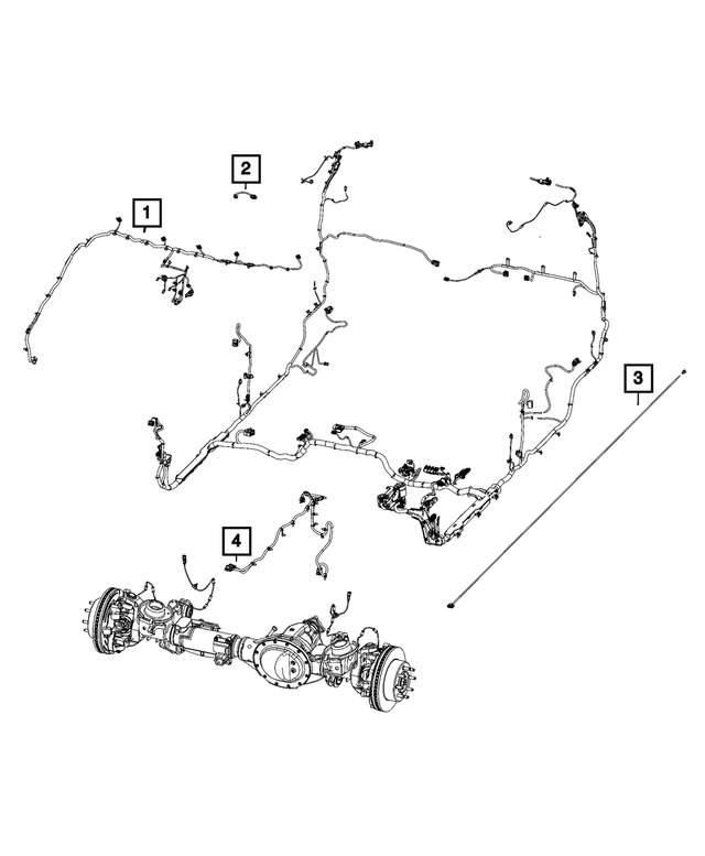 68399008AD - Electrical: Jumper Wiring for Mopar Image
