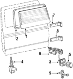 MB198773 - Body: Glass for Dodge: Raider Image