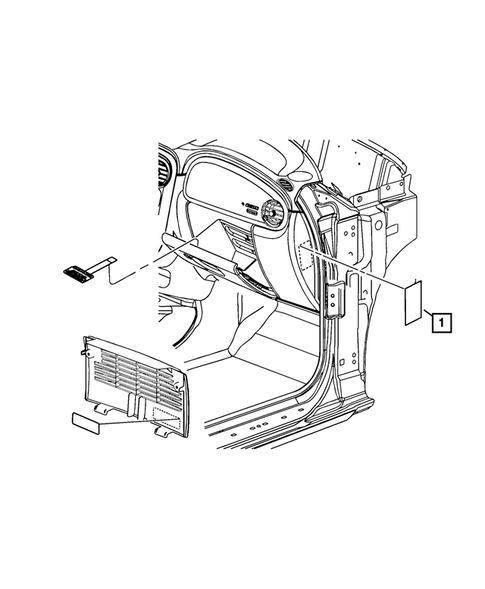 Interior for 2008 Chrysler PT Cruiser #1