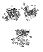 6507388AA - Engine Mounting: Hex Head Bolt for Mopar Image