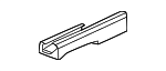 95C881477BLK - Body: Track End Cap for Porsche Image