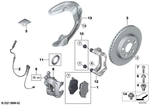 34108852199 - : Sealing Kit, Brake Caliper for BMW Image