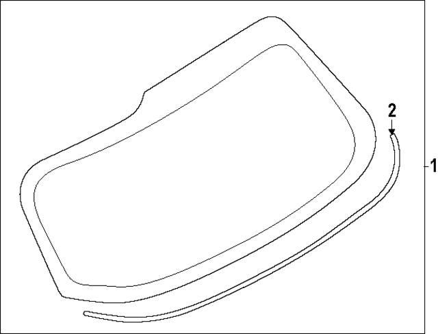903727BA0A - : Lower Molding for Nissan: Murano Image