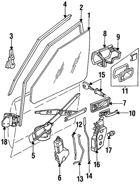 Front Door for 1991 Jaguar XJ6 #0