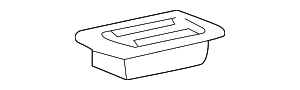 YF1Z54047A74CAA - Body: Console Mat for Ford Image
