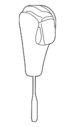 25161423500 - Body: Shift Knob for BMW: 528i, 540i, X5 Image