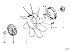 11511271424 - : Pulley for BMW Image