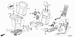 4810SB3000 - Interior/Bumper: C-CLIP SET, TRIM FASTENER (30 PIECES) for Honda Image