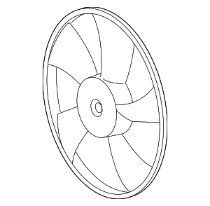 1636140080 - Belts &amp; Cooling: Fan Blade for Scion: iQ Image