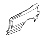 1E0809601B - Body: Quarter Panel for Volkswagen Image