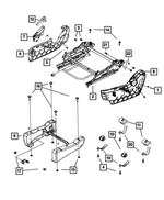 5175311AA - Interior Trim: Screw for Mopar Image