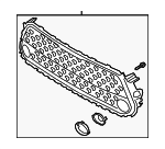 86530K0020 - Body: Lower Grille for Kia: Soul Image