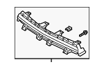 86370K0000 - Body: Upper Grille for Kia: Soul Image