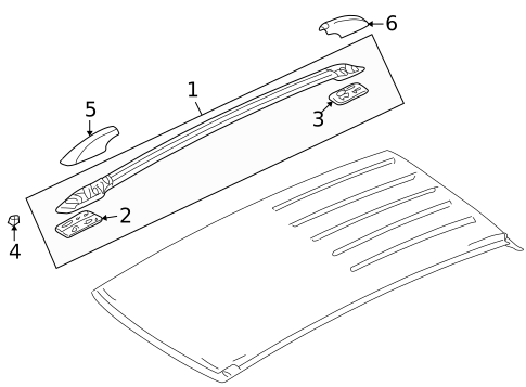 Luggage Carrier for 2003 Suzuki Grand Vitara #0