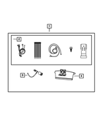 68002650AA - Mopar Accessories - Component Parts: Harness for Mopar Image