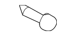 9008016113 - Body: Interior Door Handle Screw for Toyota Image