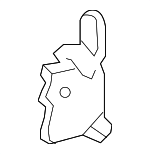 6873033021 - Body: Lower Hinge for Toyota Image