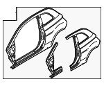68656002AA - Body: Uniside for Mopar Image