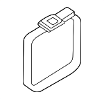 3QF867749 - : Tool Compartment Strap for Volkswagen Image