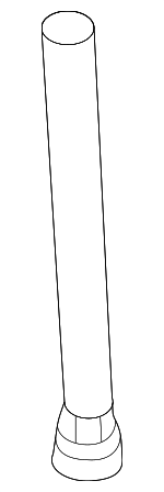 4D0012219A - Body: Wrench for Volkswagen: Arteon, Atlas, Atlas Cross Sport, Beetle, CC, e-Golf, Eos, Golf, Golf Alltrack, Golf R, Golf SportWagen, GTI, ID. Buzz, ID.4, Jetta, Passat, Phaeton, R32, Rabbit, Taos, Tiguan, Tiguan Limited Image