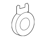 95510620910 - Cooling System: Auxiliary Pump Rubber Mount for Porsche: Cayenne Image