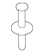 51111908077 - Body: Package Tray Rivet for BMW Image