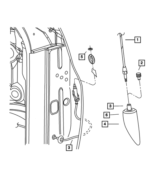 Radio, Antenna, Speakers, DVD, and Video systems for 2012 Ram 3500 #7