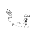 68254863AA - Fuel: Fuel Tube for Mopar Image