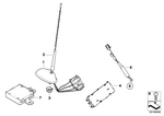 65206985714 - Audio, Navigation, Electronic Systems: Roof Antenna Base for Mini Image