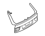 41627262544 - Body: Lift Gate for BMW: X5 Image