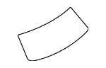 51317152766 - Body: Lift Gate Glass for BMW: X5 Image