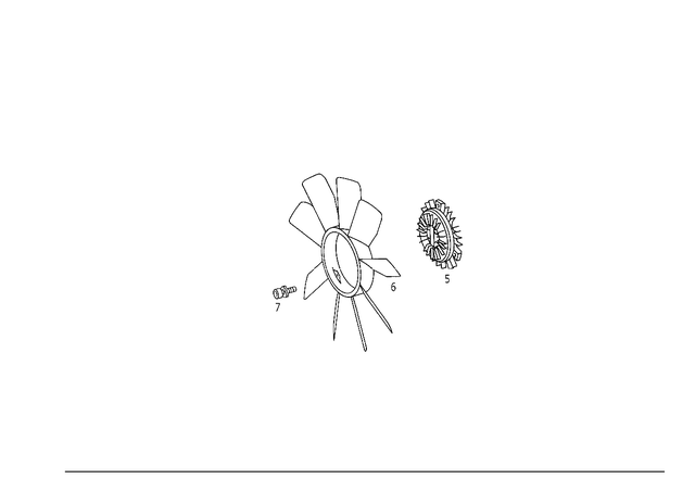 1635000155 - Radiator: Fan Shroud for Mercedes-Benz: ML320, ML430 Image image