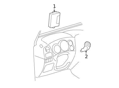 Alarm System for 2011 Toyota Avalon #0