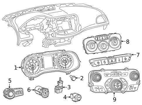 Trunk for 2015 Chrysler 200 #0
