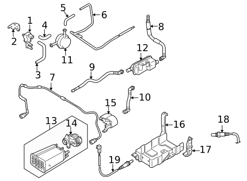 Vacuum System for 2007 Suzuki SX4 #0