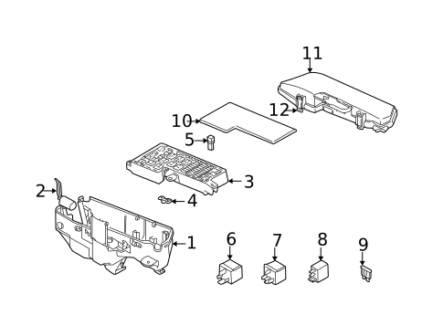 Electrical Components for 2003 Volvo XC90 #1