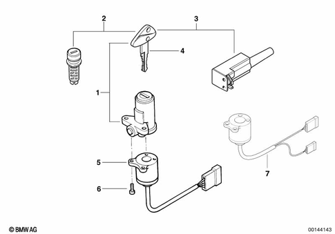 Locks for 1997 BMW-Motorrad F 650 ST #0