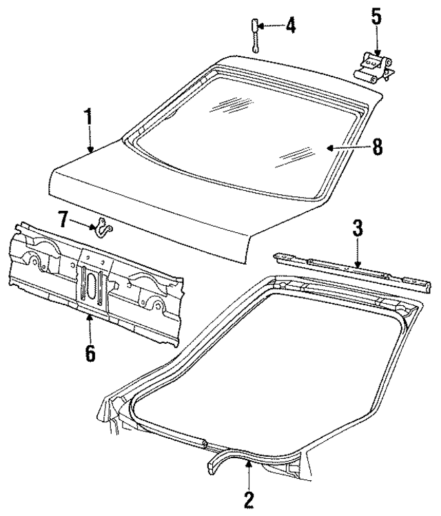 4365259 - Body: Gate for Mopar Image