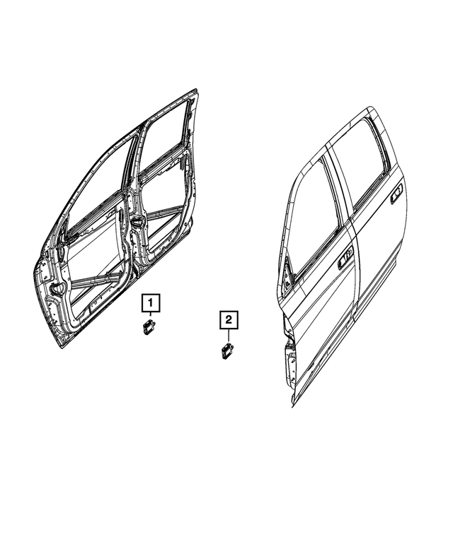 68374090AG - Electrical: Door Module, Right for Mopar Image
