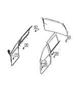 5026862AE - : Door Module, Right for Mopar Image