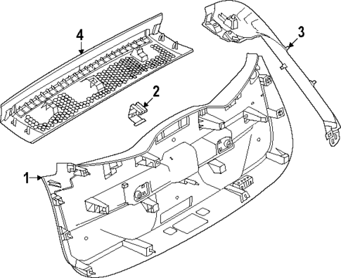 Interior Trim for 2025 Dodge Hornet #0