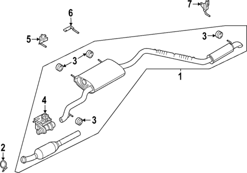 Exhaust Components for 2024 Ford Maverick #0