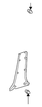 6241447020A0 - Body: Center Pillar Trim for Toyota: Prius Image