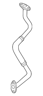 6F145735D - Fuel System: Oil Return Line for Audi: A3, A3 Quattro, TT, TT Quattro, TTS Quattro Image