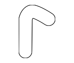 6J145718F - Engine: Upper Hose for Audi Image