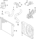 90341A0005 - : Expansion Plug for Lexus: TX350, TX500h Image