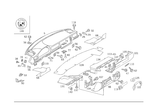 1246809187 - Panelling: Instrument Panel for Mercedes-Benz Image