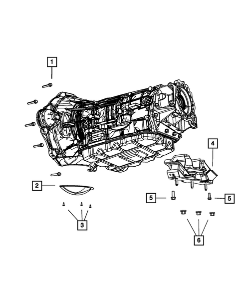 Transmission Assembly for 2007 Dodge Ram 2500 #2