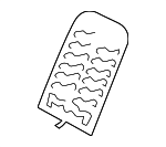 3CN963557 - Body: Seat Back Heater for Volkswagen: Atlas, Atlas Cross Sport Image