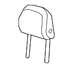 3CN881901FVJG - Body: Headrest for Volkswagen: Atlas Cross Sport Image